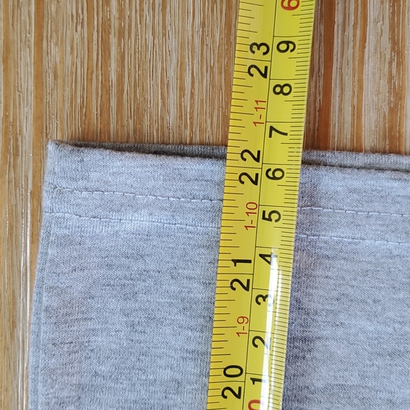 Lace Collar gray comfy short-sleeve Tee shirt HS S - Picture 7 of 7